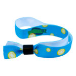 pulseras de tela sublimada