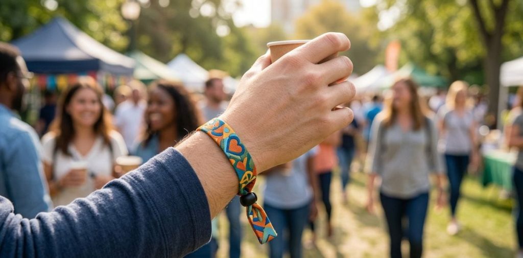 pulseras para eventos de recaudación de fondos